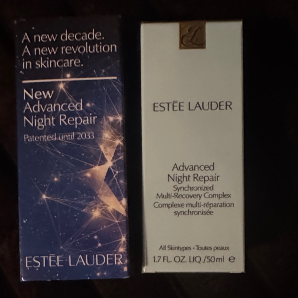 Estee Lauder New Advanced Night Repair - Blue and White Packaging
